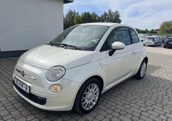 Fiat 500 cena 18900 przebieg: 190000, rok produkcji 2011 z Ryki małe 121